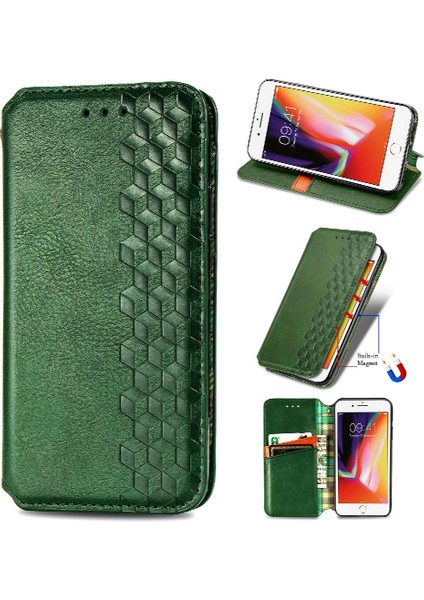 Apple iPhone 8 Için Kılıf Artı/7 Artı Deri Kılıf Cüzdan Fonksiyonu Flip (Yurt Dışından)