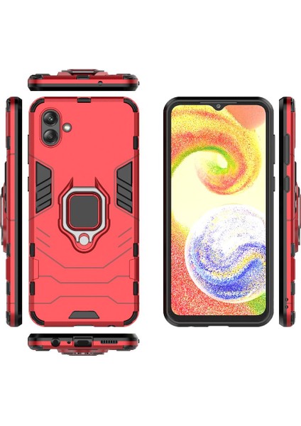 Samsung Galaxy A04 4g Kickstand Darbeye Kapak 360 &deg; Dönen (Yurt Dışından) fırsatları
