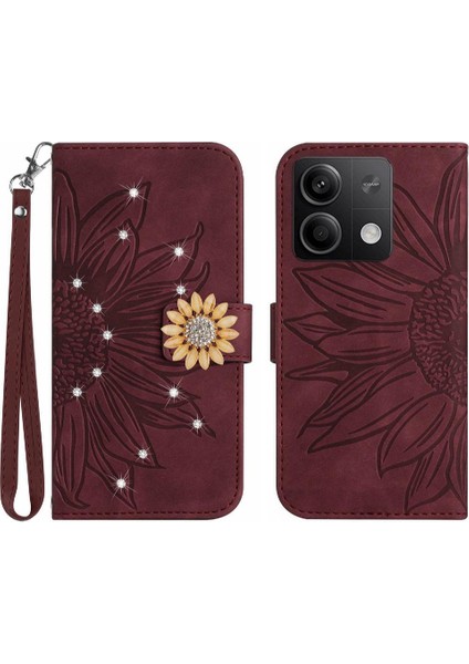 Xiaomi Redmi Için Not 13 4g Flip Cüzdan Kredi Kartı Darbeye Tpu (Yurt Dışından)