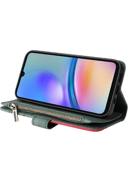 Samsung Galaxy A05S Kickstand Koruyucu Dokuz Kart Yuvaları Fermuar (Yurt Dışından) indirimleri