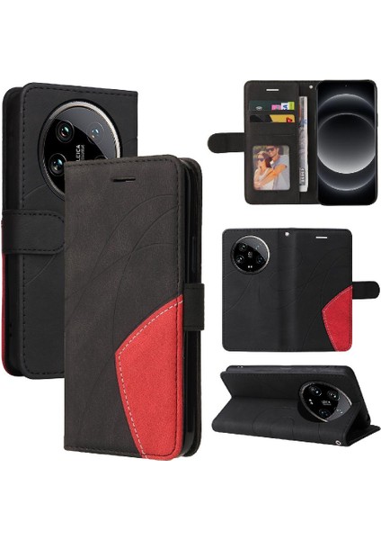Xiaomi 14 Için Flip Case Ultra 5g Kickstand Koruyucu Kart Yuvası Standı ile (Yurt Dışından)