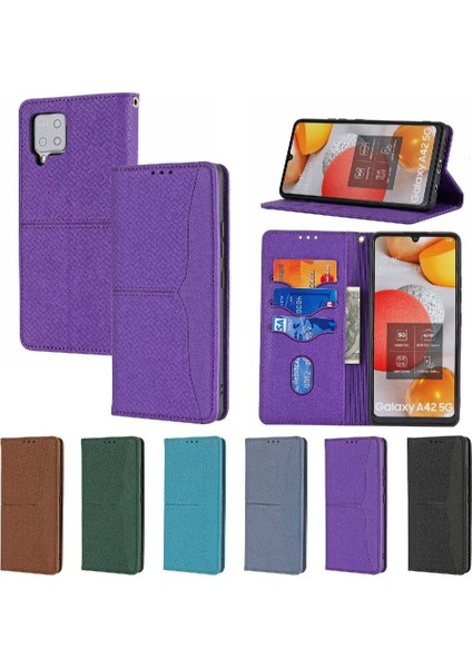 Samsung Galaxy Case 5g Flip Folio Kitap Kredi Kartı Tutucu El Pu (Yurt Dışından)
