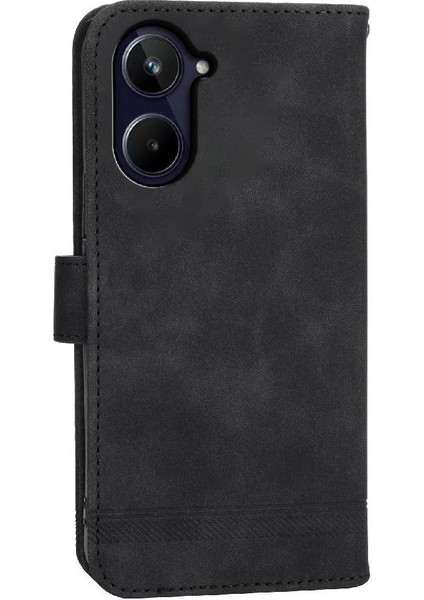 Realme 10 Pro 5g Manyetik Kapatma Bileklik Premium Kart Için Flip Case (Yurt Dışından)