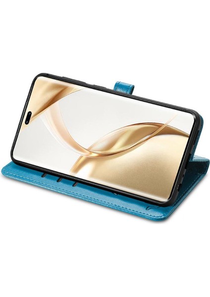 Onur Için Flip Case 200 Pro Kısa Kayış Deri Kılıf Darbeye Karikatür (Yurt Dışından)