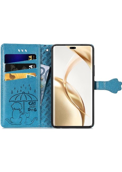 Onur Için Flip Case 200 Pro Kısa Kayış Deri Kılıf Darbeye Karikatür (Yurt Dışından)