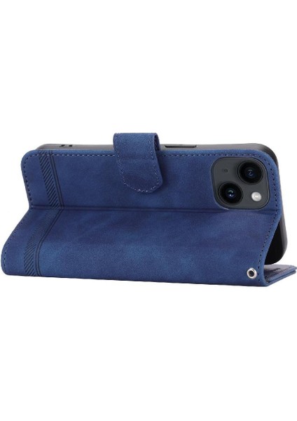 Apple iPhone 14 Için Flip Case Manyetik Kapatma Premium Kart Yuvaları Bileklik (Yurt Dışından) indirimleri
