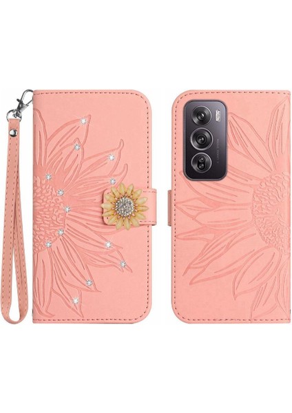 Oppo Oppo 12 Pro 5g Darbeye Dayanıklı Tpu Kabuk Flip Cüzdan Kredi Kartı (Yurt Dışından)