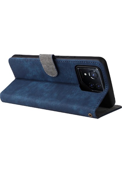 Asus Rog Telefon 8 Rfıd Engelleme Flip Folio Cüzdan Kart Yuvaları Kapak Için Kılıf (Yurt Dışından)