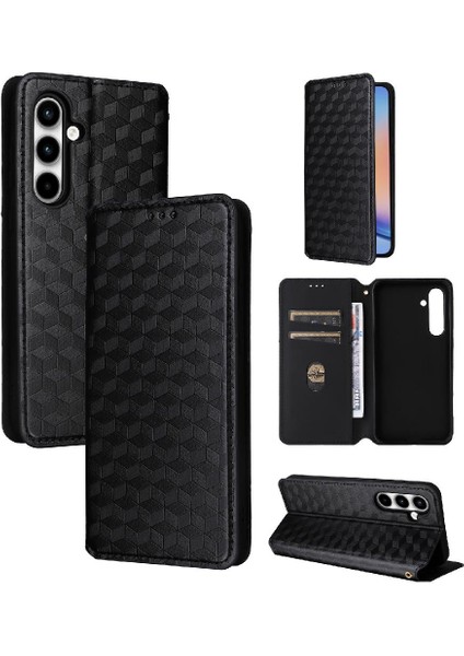 Samsung Galaxy A35 5g Kart Yuvaları Tutucu Manyetik Kapatma Pu 3D (Yurt Dışından) fırsatları