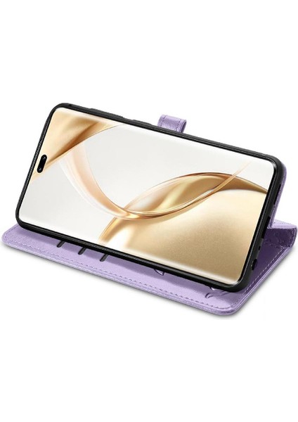 Onur Için Flip Case 200 Pro Kısa Kayış Deri Kılıf Darbeye Karikatür (Yurt Dışından)