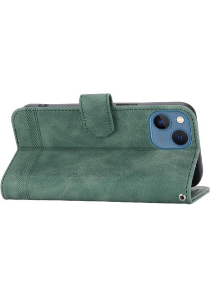Apple iPhone 13 Mini Nakit Cep Manyetik Kapatma Premium Kart Için Flip Case (Yurt Dışından)