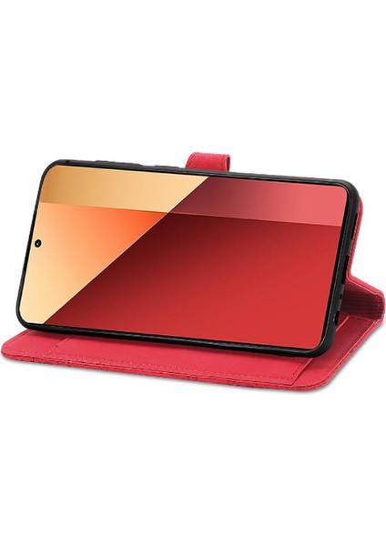 Xiaomi Redmi Için Not 13 Pro 4g Çoklu Kart Yuvası Iş Cüzdan Flip (Yurt Dışından)
