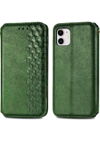 Apple iPhone 11 Için Kılıf Deri Kılıf Moda Tasarım Cüzdan Fonksiyonu (Yurt Dışından)