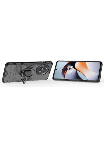 Oneplus 11R 5g Askeri Damla Koruma Kickstand Için Kılıf 360 &deg; Dönen (Yurt Dışından)