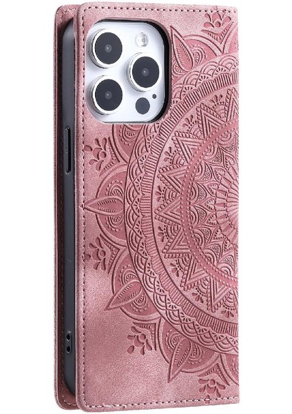 Apple iPhone 13 Için Kılıf Pro Max Yan Toka Kart Ekleme Darbeye Çevir (Yurt Dışından)
