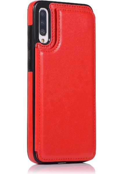 Kart ile Samsung Galaxy A50/A50S Kickstand Pu Deri Için Cüzdan Kılıf (Yurt Dışından) fırsatları