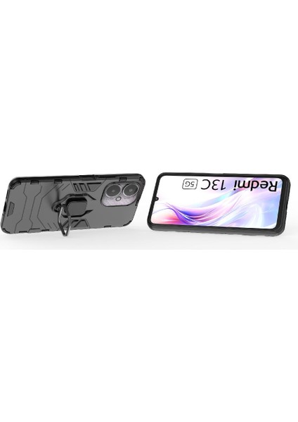 Xiaomi Redmi Için Kılıf 13C 4g/5g Kickstand Askeri Damla Koruma Halkası (Yurt Dışından) fiyatları