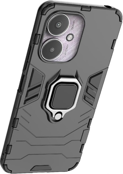 Xiaomi Redmi Için Kılıf 13C 4g/5g Kickstand Askeri Damla Koruma Halkası (Yurt Dışından) modelleri