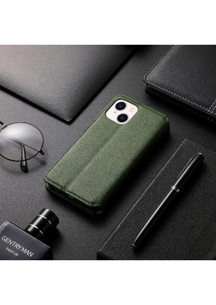 Apple iPhone 15 Için Kılıf Artı Flip Kapak Zarif Iş Moda Tasarımı (Yurt Dışından)
