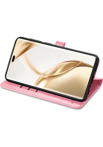 Onur Için Flip Case 200 Pro Kısa Kayış Deri Kılıf Darbeye Karikatür (Yurt Dışından)