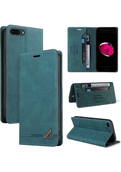 Uyumlu Apple iPhone7 Artı/Apple iPhone 8 Artı Cüzdan Durumda Iki Kart Yuvaları Kickstand (Yurt Dışından)