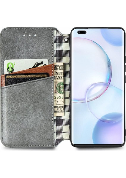 Huawei Onur Için Kılıf 50 Pro Moda Tasarım Deri Kılıf Kapak Çevirin (Yurt Dışından) indirimleri