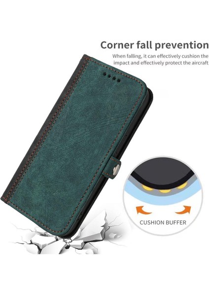 Xiaomi Redmi Not Için Kılıf 13 Pro Artı Kart Yuvası Standı ile Kickstand Pu (Yurt Dışından)