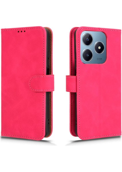 Realme C61 Kickstand Kart Yuvaları Için Flip Case Tutucu Cüzdan Yan Toka (Yurt Dışından) fiyatları
