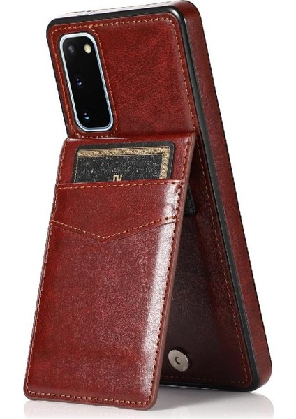 Samsung Galaxy S20 Kılıf Cüzdan Manyetik Toka Kickstand ile Uyumlu (Yurt Dışından) modelleri