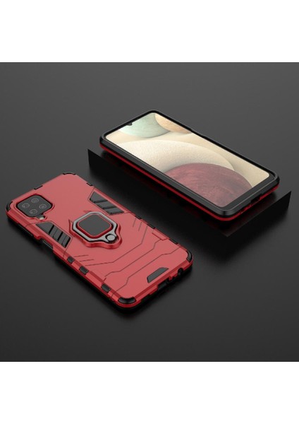 Samsung Galaxy A12 5g Askeri Damla Koruma Kickstand Yüzük (Yurt Dışından) modelleri