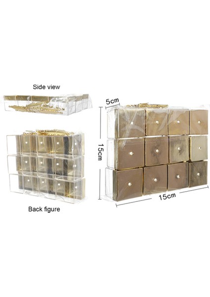 12 Adet Kare Düğün Şeker Kutusu Metal Kişilik Hediye Yeni Avrupa Retro Gümüş Düğün Şeker Kutusu, (Yurt Dışından) fiyatları