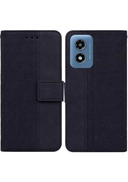 Motorola Moto G Play 4g 2024 Flip Folio Kickstand Özelliği Premium (Yurt Dışından)