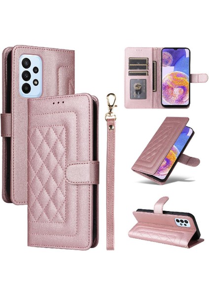 Samsung Galaxy A23 4g Için Flip Case/5g Darbeye Cüzdan Deri Kılıf (Yurt Dışından)