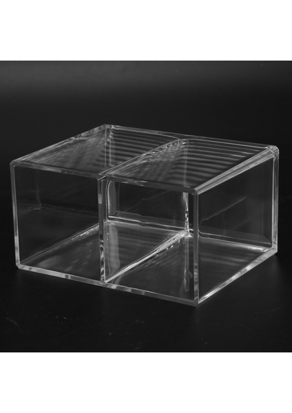 2x Şeffaf Akrilik Makyaj Fırça Tutucu Kalem Kalem Bardak Tutucu Kozmetik Durumda Masaüstü Kırtasiye Organizatör Bölmeleri (Yurt Dışından) indirimleri