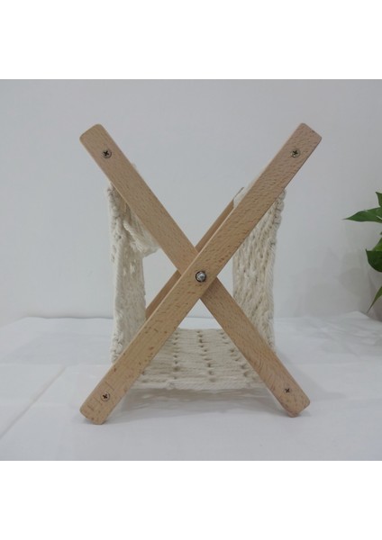 Boho Dergilik, Dekoratif Makrome Kitaplar Dergiler Rafı, Havlu Saklama Sepeti, Rustik Ev Yatak Odası Dekoru (Yurt Dışından) fırsatları