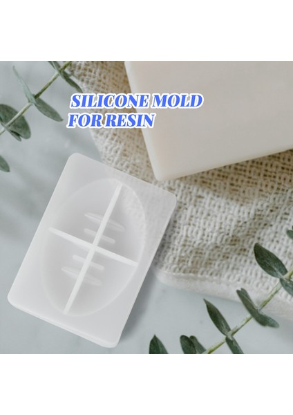 2 Adet Silikon Sabunluk Reçine Kalıp Oval/kare Drenaj Sabun Kutusu Epoksi Reçine Döküm Kalıp Ev Düzenleyici (Yurt Dışından) modelleri