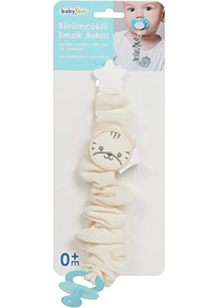 Babyjem Bürümcüklü Emzik Tutacağı 747 Ekru