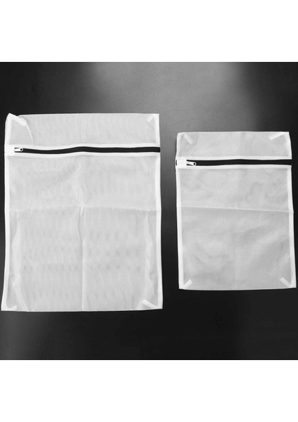 Çamaşır, Bluz, Çorap, Çorap, Iç Giyim, Sütyen ve Seyahat Çamaşır Çantası Için Zip Kilitli 3 ve 3 Orta Boy 6 Örgü Çamaşır Torbası Seti (Yurt Dışından)