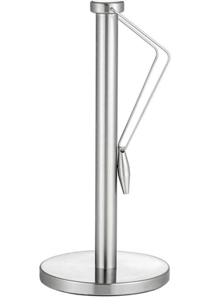 Mutfak Tabanlı Kağıt Havluluk Standı, Paslanmaz Çelik Kağıt Havlu Dispenseri, Kağıt Rulolarının Düşmesini Önleyin, (Yurt Dışından)