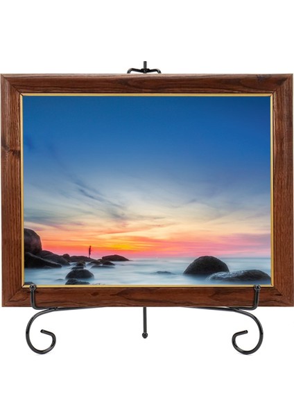(2 Paket) Demir Teşhir Standı, Şövale Plaka Ekranı Fotoğraf Tutucu Standı, Resim Çerçeveleri, Yemek Kitapları, Dekoratif Tabaklar, Tabletler ve Sanat Sergileri 5 Inç (Yurt Dışından) fırsatları