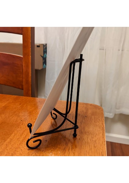 (2 Paket) Demir Teşhir Standı, Şövale Plaka Ekranı Fotoğraf Tutucu Standı, Resim Çerçeveleri, Yemek Kitapları, Dekoratif Tabaklar, Tabletler ve Sanat Sergileri 5 Inç (Yurt Dışından) indirimleri