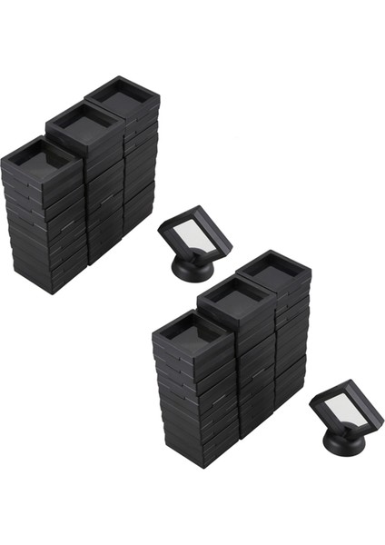 Para Teşhir Kutusu - 60'lı Set 3D Yüzer Çerçeve Ekran Tutucu, Mücadele Paraları, Aa Madalyonları, Takılar Için Standlı (Yurt Dışından)