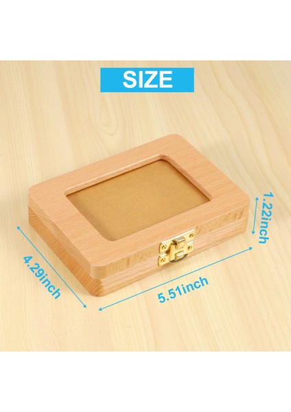 Diş Hatıra Kutusu, Bebek Dişleri Kutusu Süt Dişleri Kaydetme Organizatör Seti, Fotoğraf Çerçevesi Bellek Depolama Hatıra ile Diş Koleksiyonu (Yurt Dışından) indirimleri