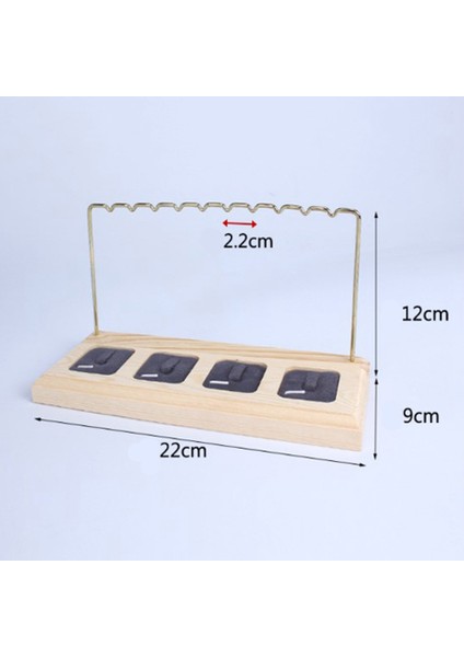 Takı Ağacı Standı Beyaz Metal ve Ahşap Temel Depolama Bilezikler Küpe Tutucu Organizatör Takı Ekranı Beyaz (Yurt Dışından) indirimleri