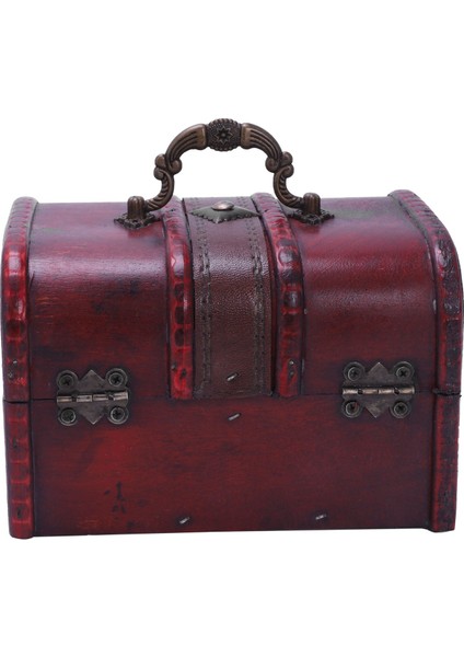 Çok Vintage Takı Kolye Bilezik Hediye Kutusu Depolama Organizatör Ahşap Kutular Boyut: 16*11.5*10.2cm Türler: Türler 2 (Yurt Dışından)