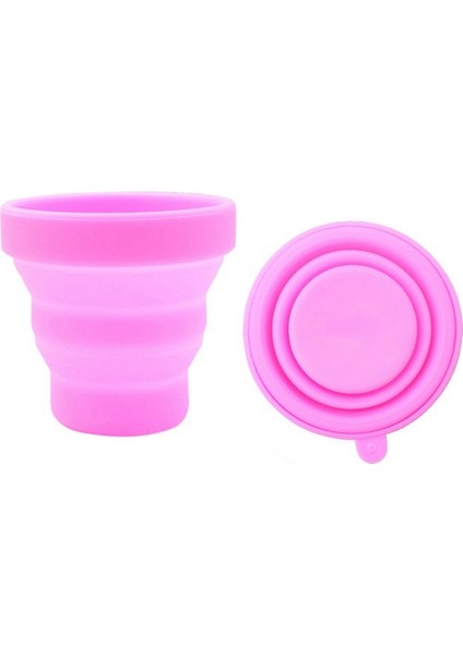 4 Adet/takım Regl Kupası Kadınsı Hijyen Tıbbi Silikon Kap Yeniden Kullanılabilir Bayan Kupası S Pembe (Yurt Dışından)