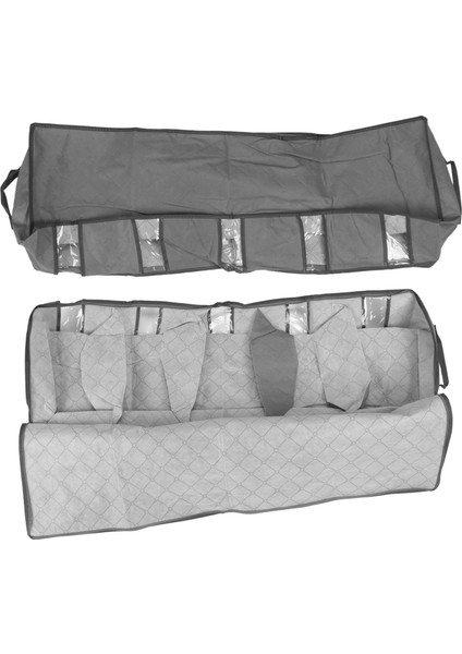2 Paket Yatak Altı Saklama Çantası, Giysi Saklama Çantası Açık Pencere, Giysi/battaniye Için (Yurt Dışından)