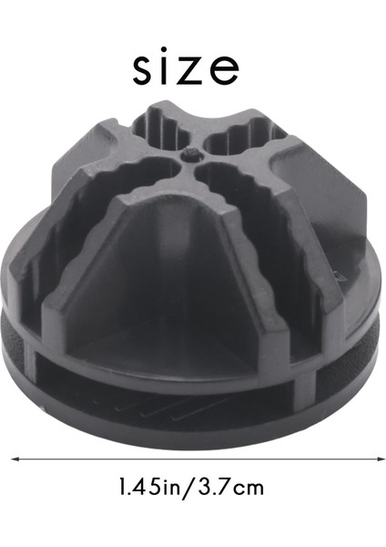 Modüler Düzenleyici Dolap ve Tel Izgaralı Kare Depolama Rafı Ünitesi Için Tel Kare Plastik Konektörler, 16'lı Set (Siyah) (Yurt Dışından) modelleri