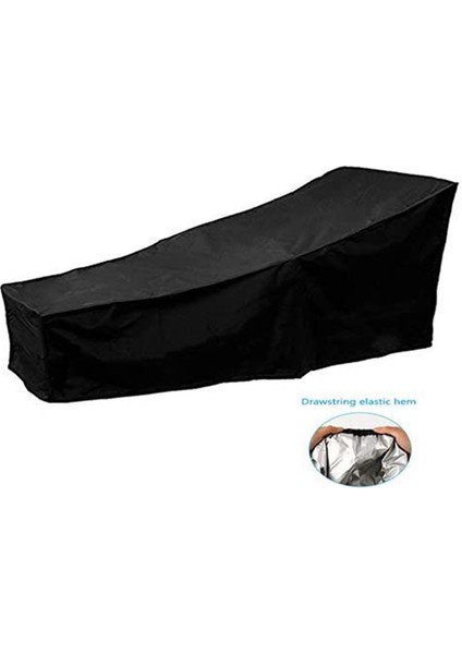 3'lü Paket Açık Şezlong Örtüsü, Su Geçirmez Bahçe Hasır Sandalye Şezlong Örtüsü, Teras Mobilyası Koruma Katmanı (Yurt Dışından)