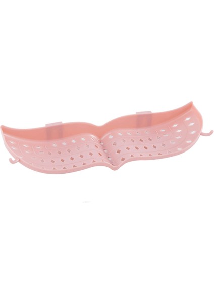 Plastik Sabun Kutusu Deliksiz Güçlü Yapışkan Sabunluk Banyo Drenaj Sabunluk Sabun Kutusu Taşınabilir Sabunluk Pembe (Yurt Dışından)